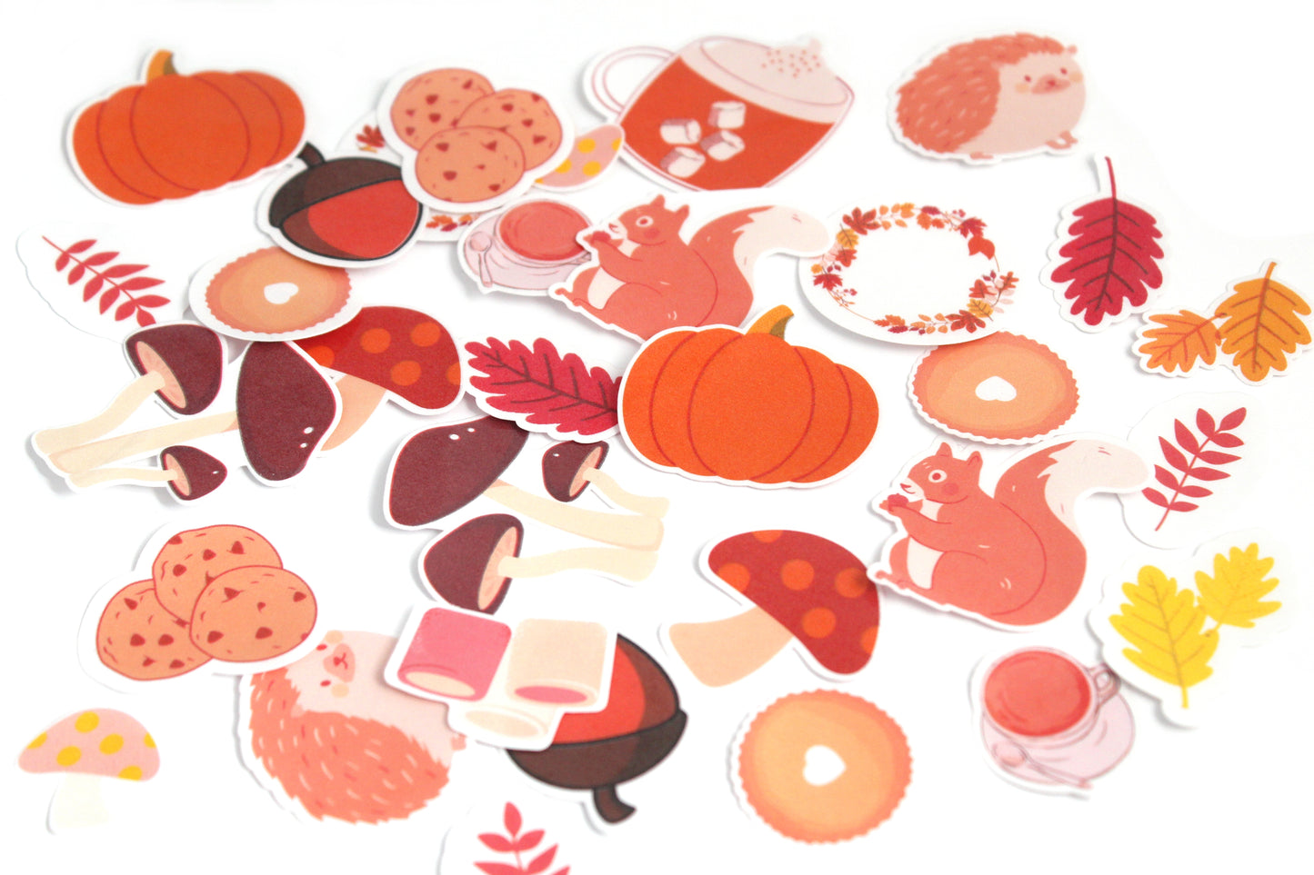 30 stickers automne