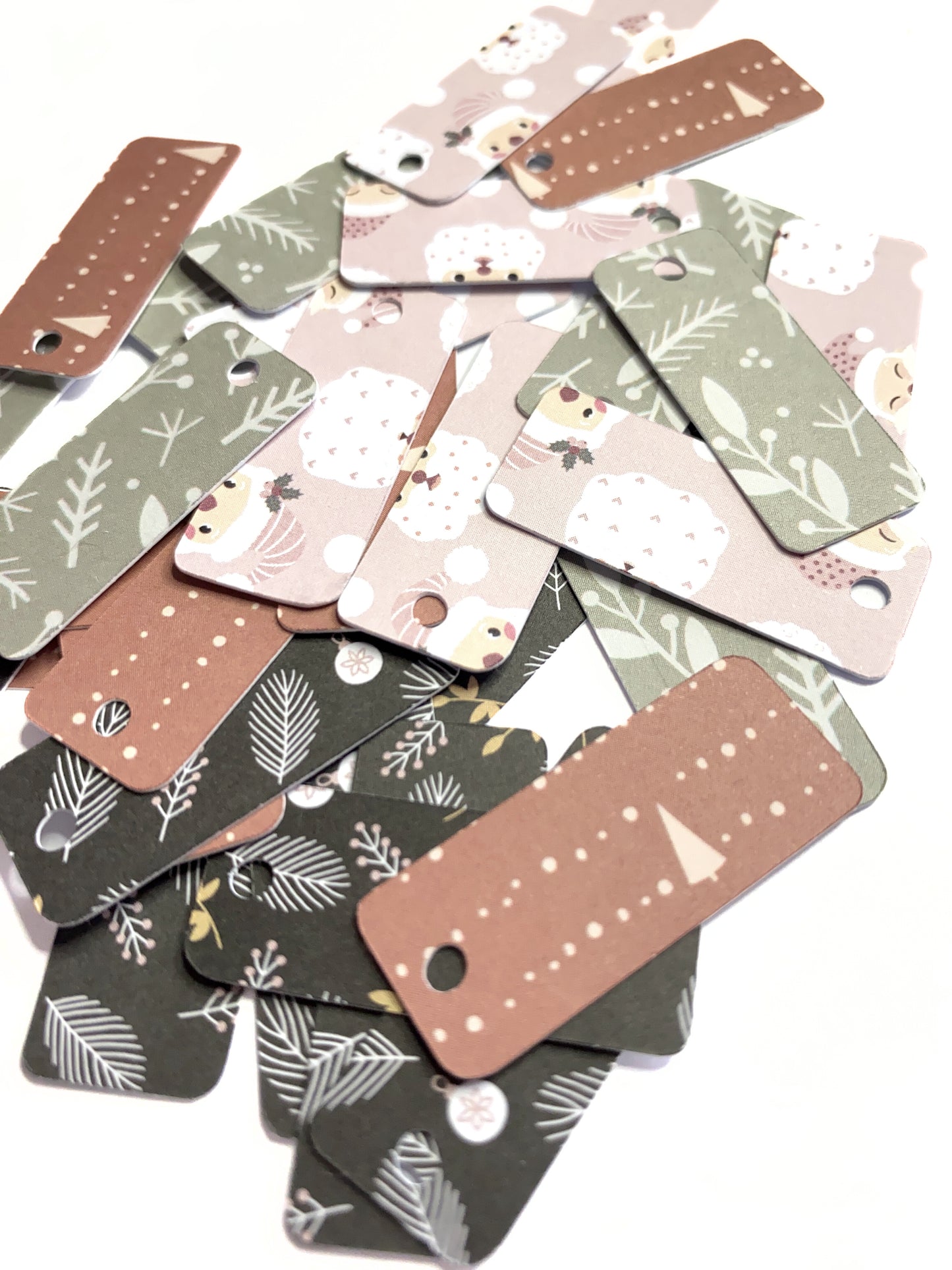 30 étiquettes de Noël