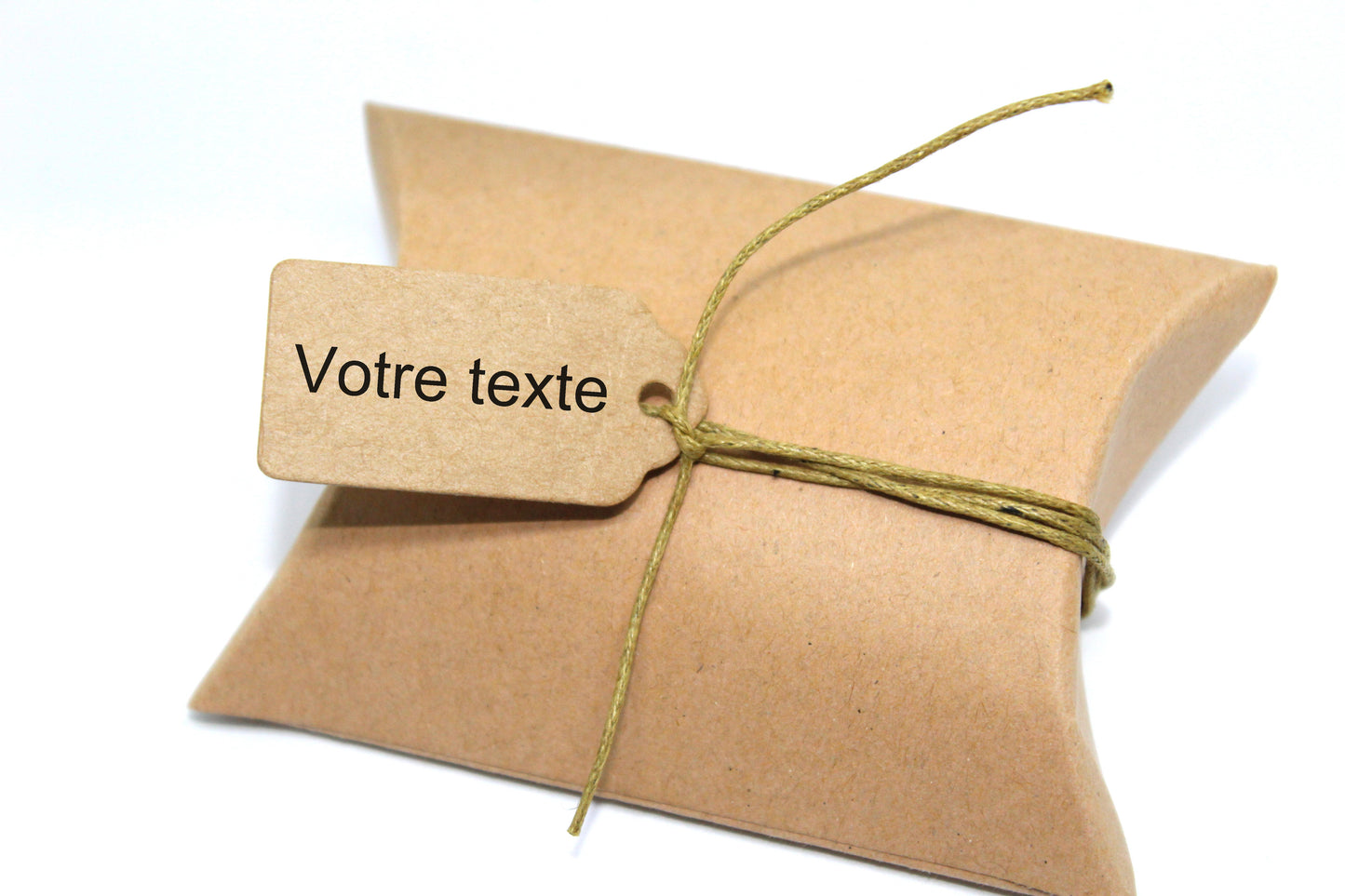 50 étiquettes en kraft personnalisables