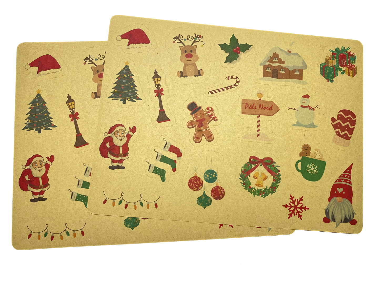 20 stickers de Noël