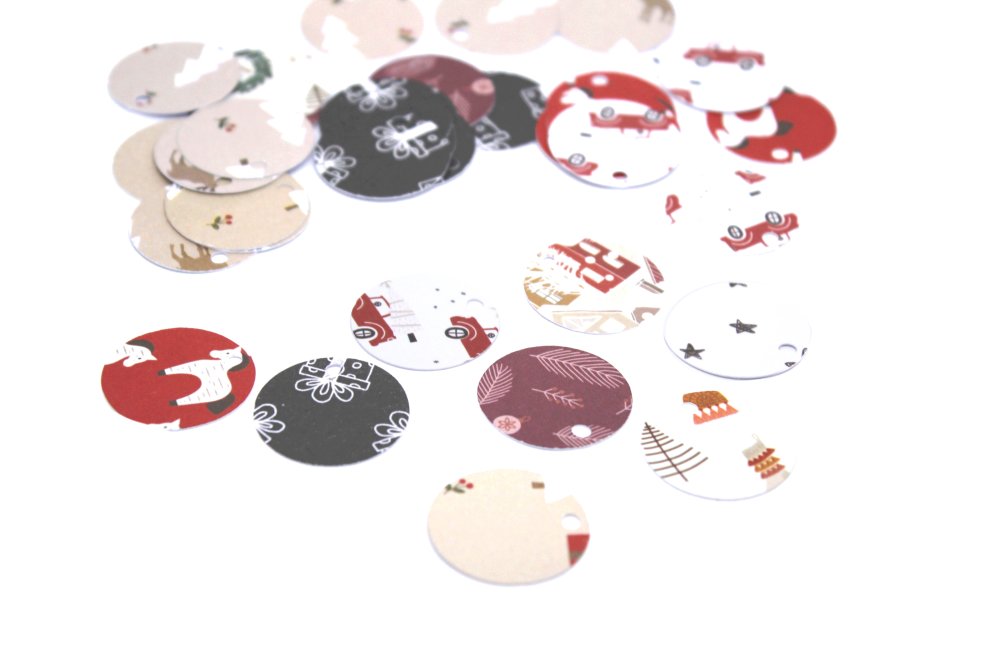 25 Etiquettes de Noël