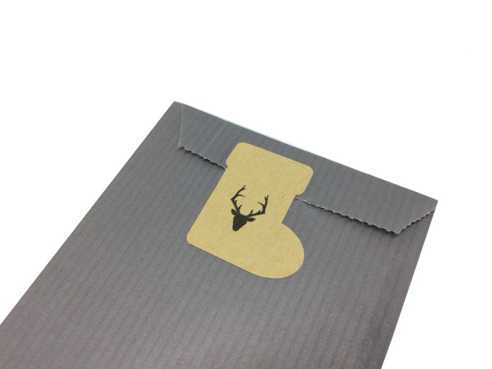 56 autocollants botte de Noel