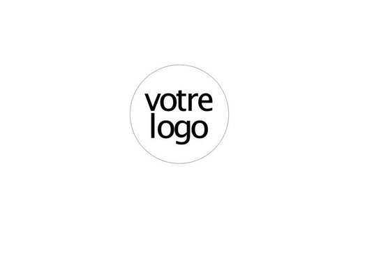 Etiquettes autocollantes logo