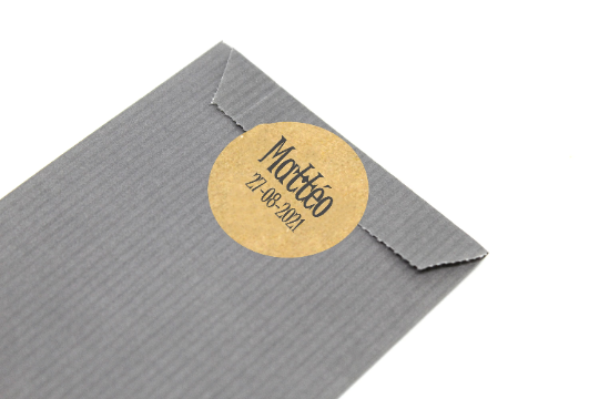 25 étiquettes autocollantes personnalisées mariage ou baptême