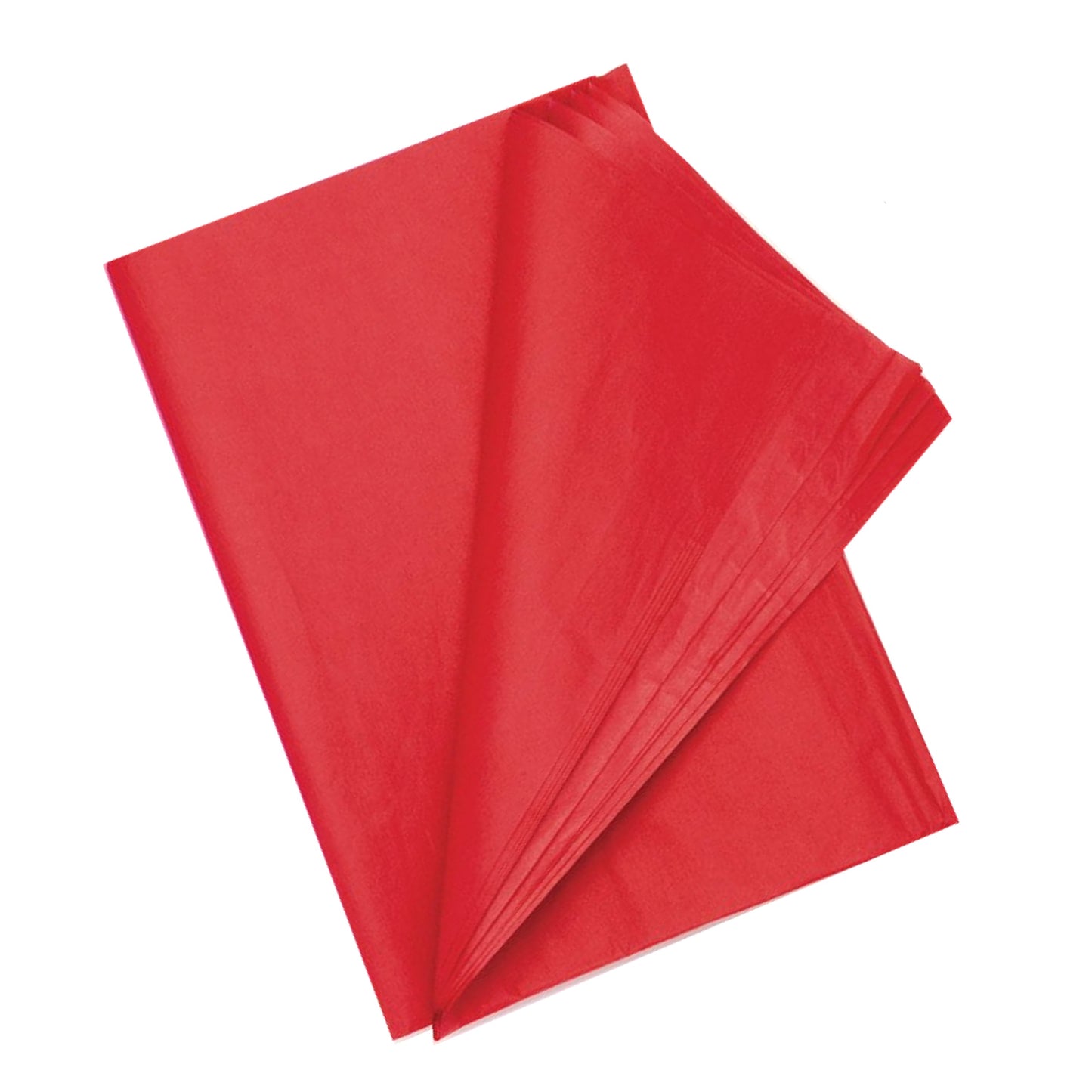 50 Papiers de soie rouge
