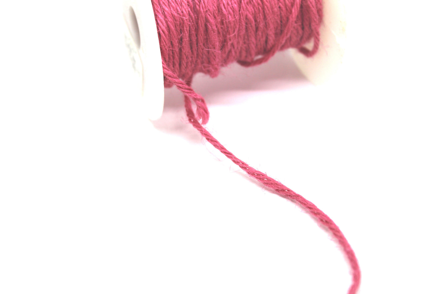 5 mètres de fil de chanvre rose