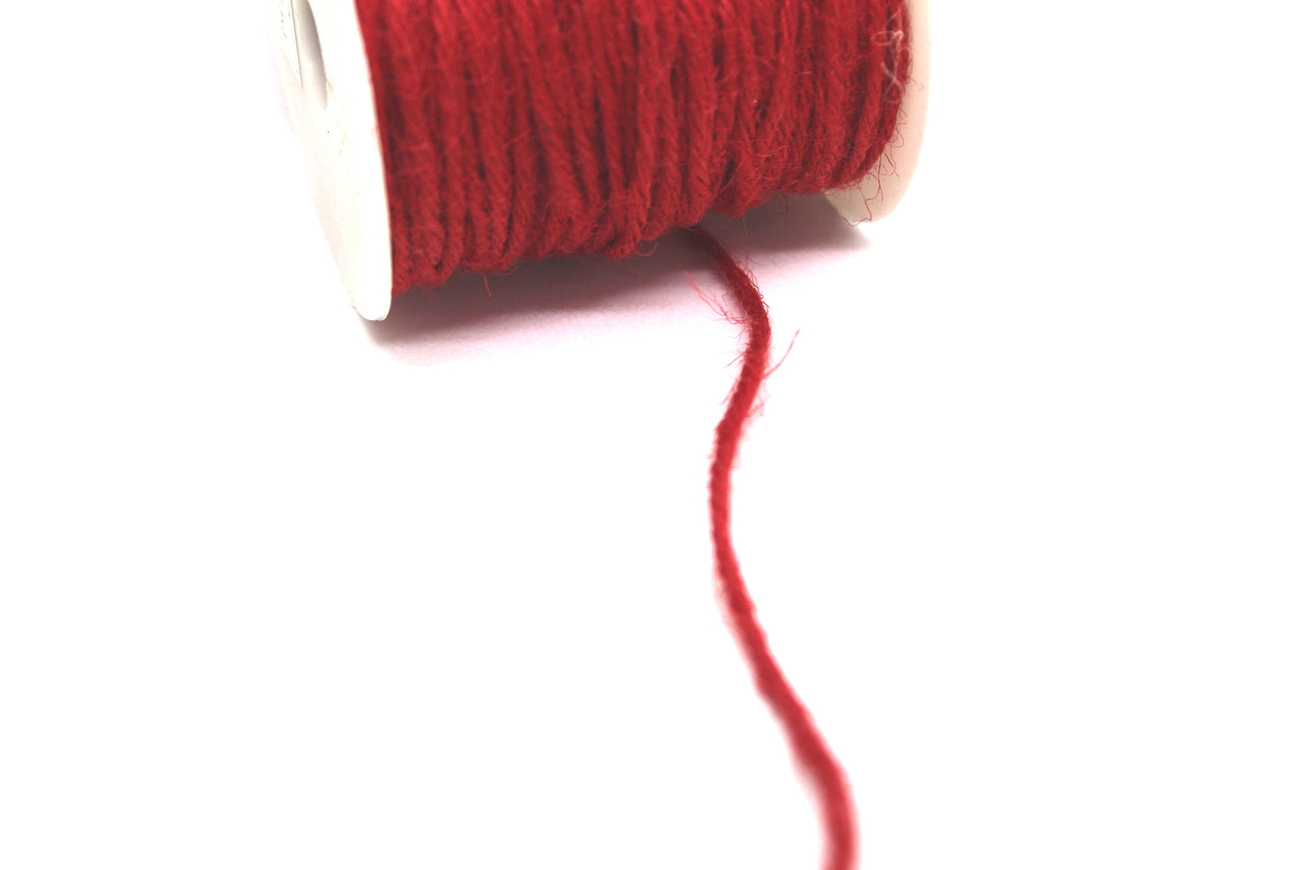 5 mètres de fil de chanvre rouge