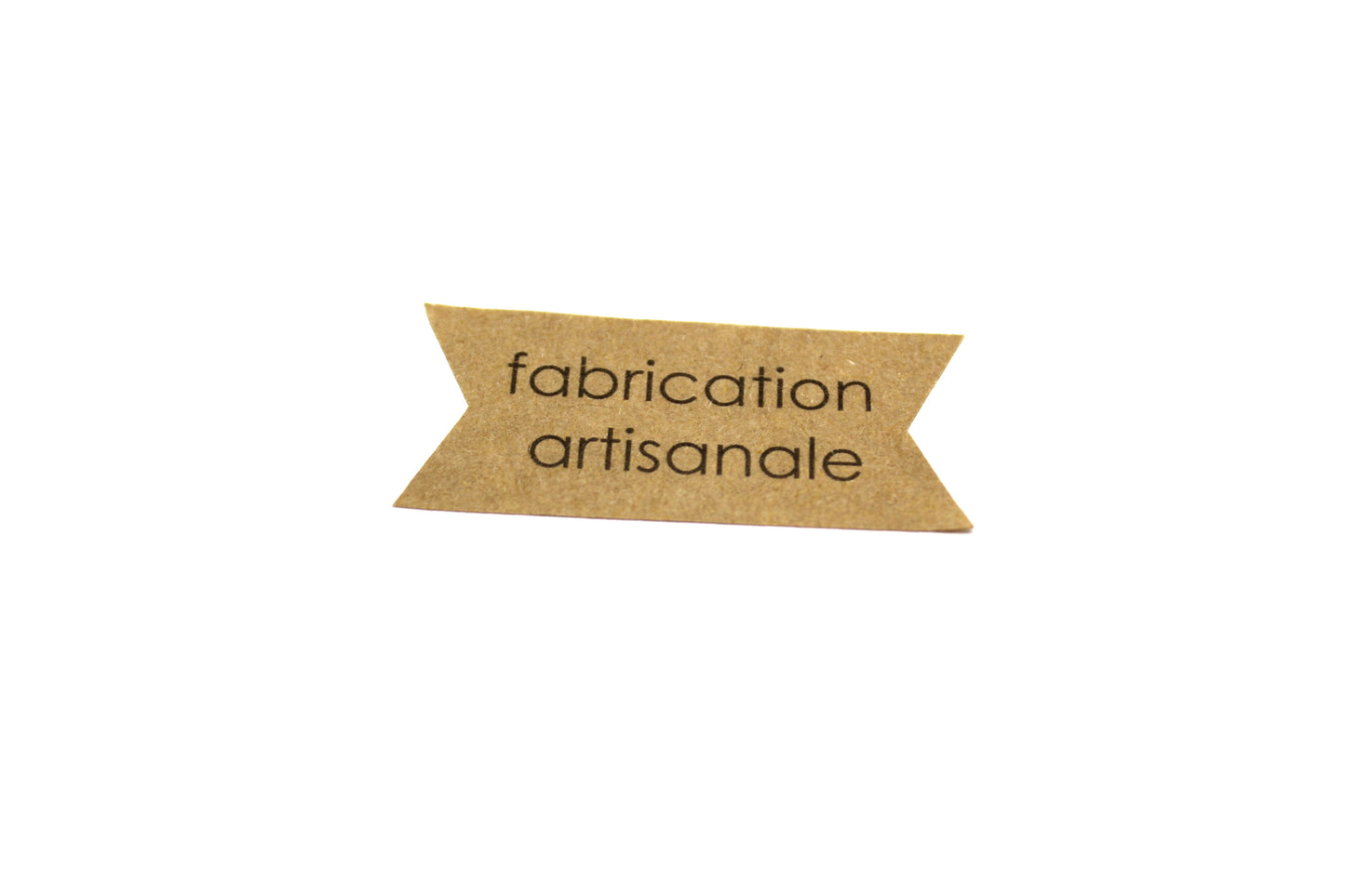 52 étiquettes autocollantes "fabrication artisanale"