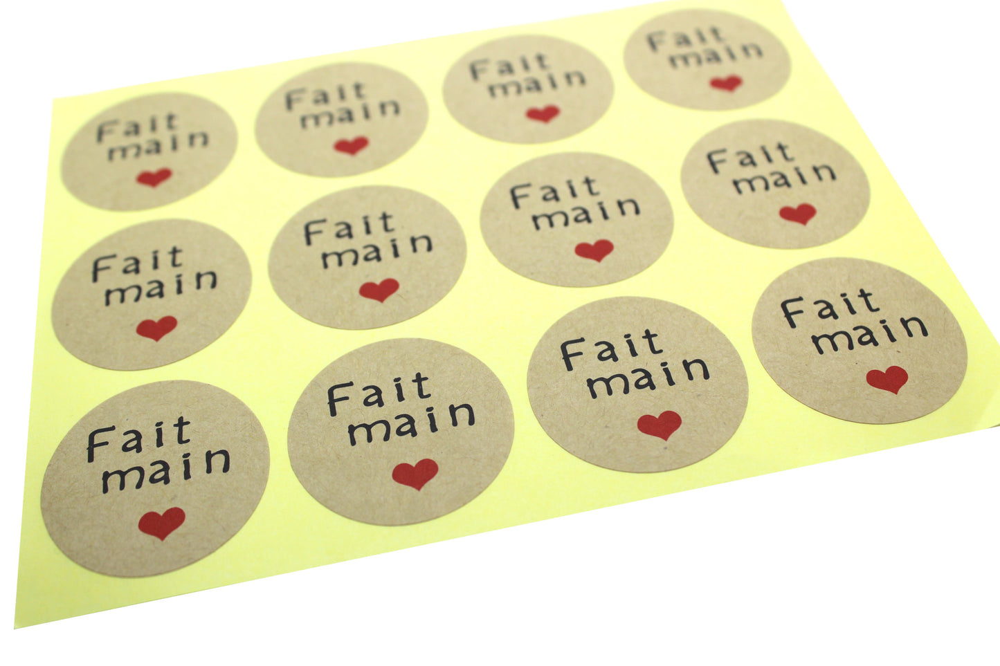 Stickers "Fait main"