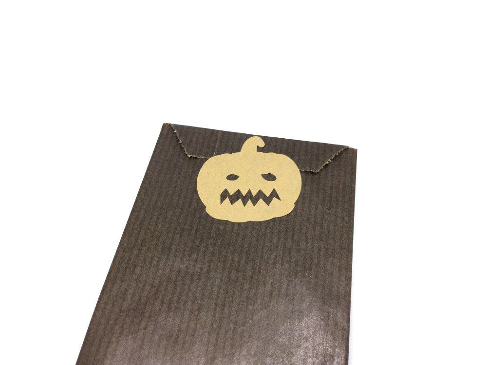 Stickers kraft citrouille