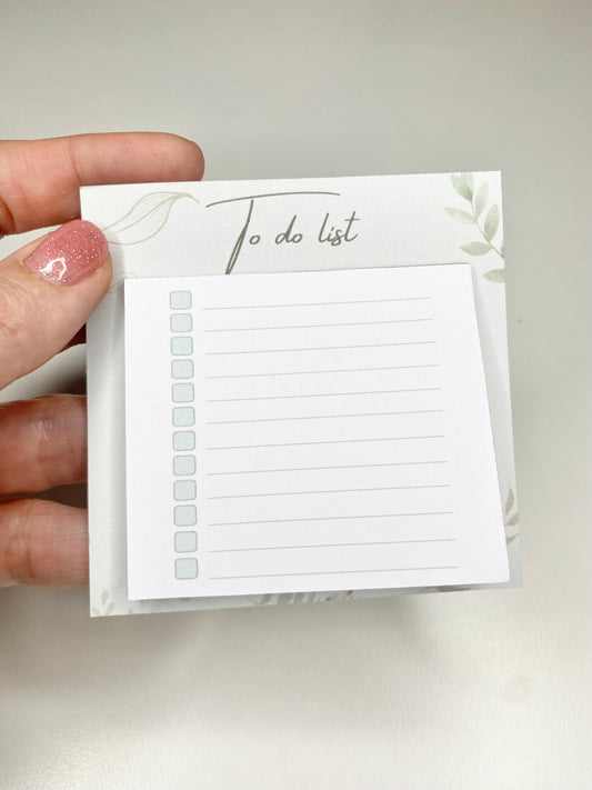 To do list à effeuiller