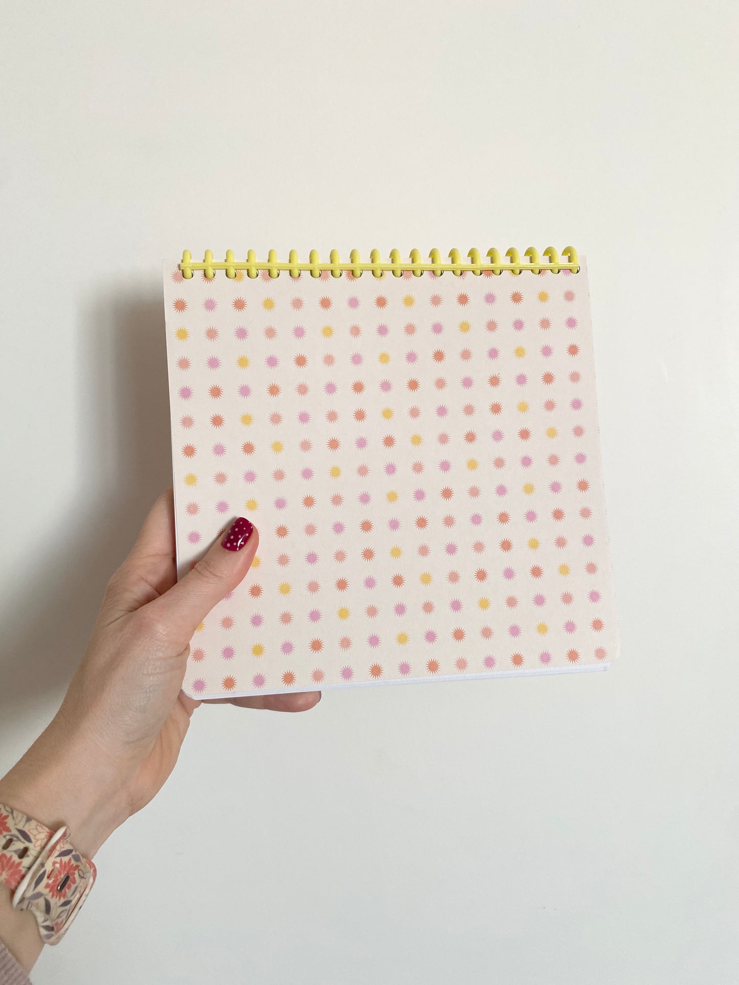 Carnet aquarelle 300g - jaune et orange