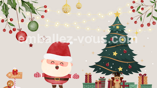 Fond d'écran Noël PC - gratuit -