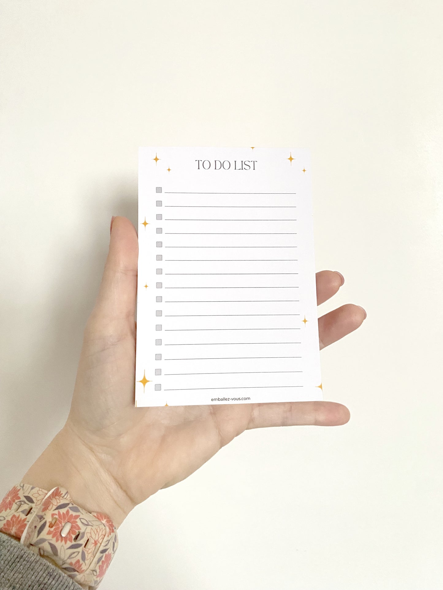 To do list étoiles brillantes