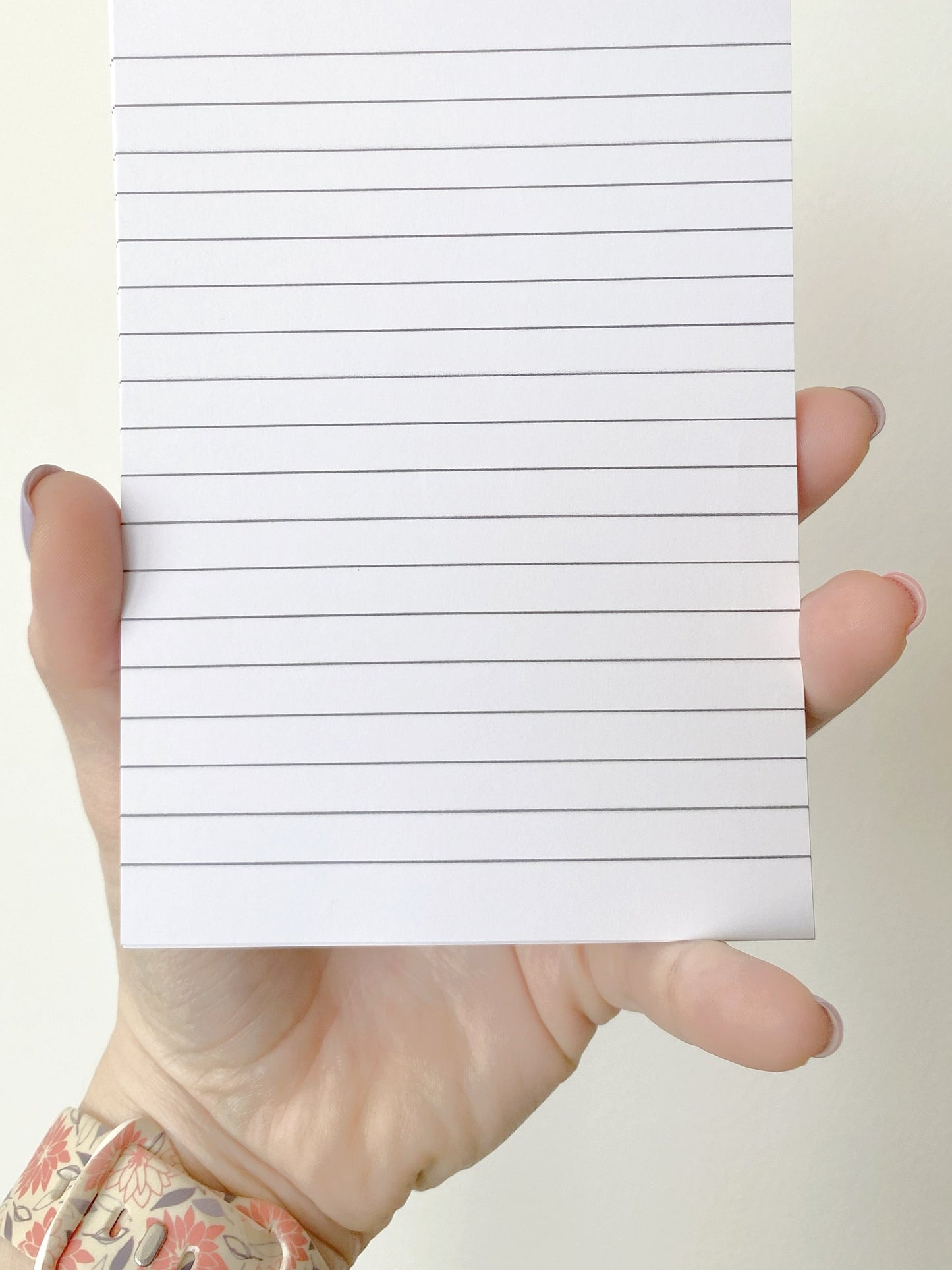 Carnet a6 fleuri noir et blanc