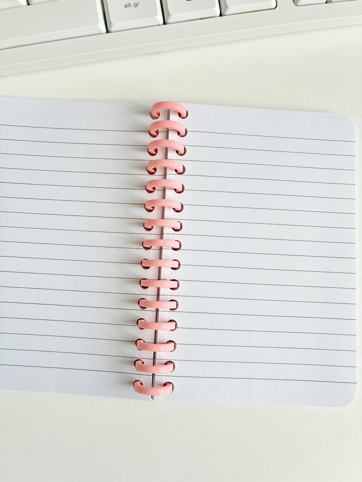 Carnet rose et orange A6