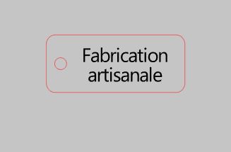 Etiquettes "Fabrication artisanale" + fil