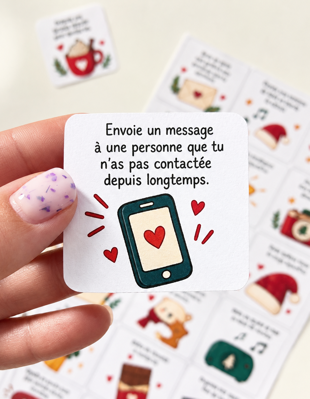 Calendrier de l'Avent 24 missions de Noël