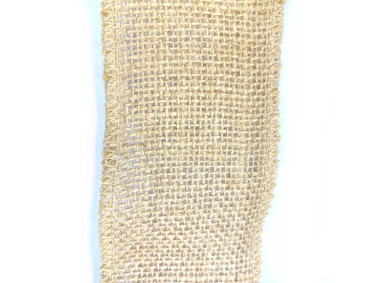 4 m de ruban de jute 6 cm