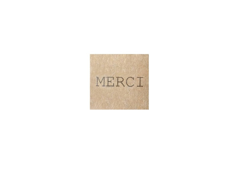 48 stickers "Merci"