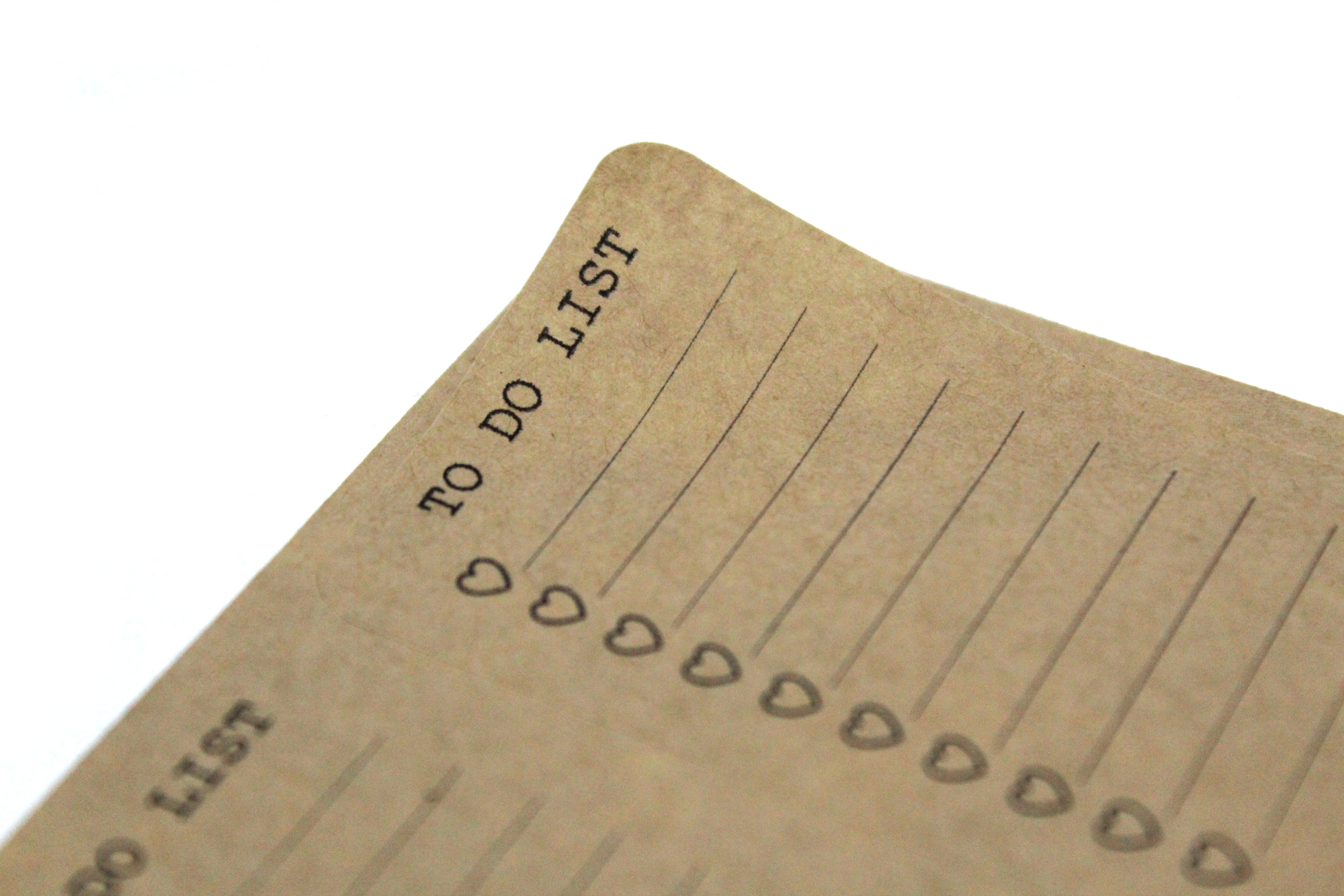 24 étiquettes to do list stickers