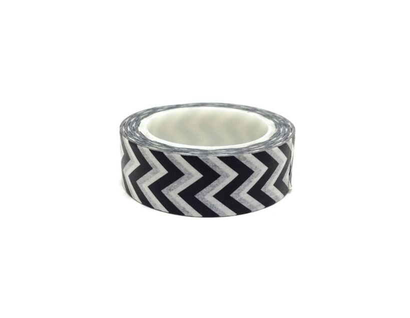 Masking tape chevrons